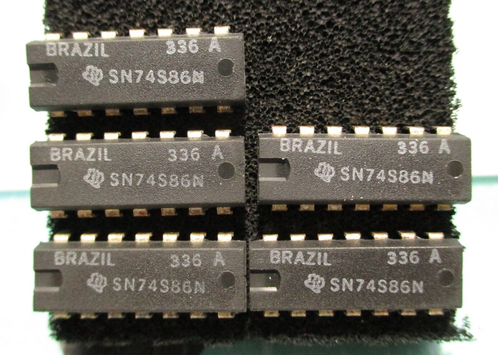 New Texas Instruments 14-PDIP Quadruple 2-Input Exclusive-OR Gates SN74S86N 5PK