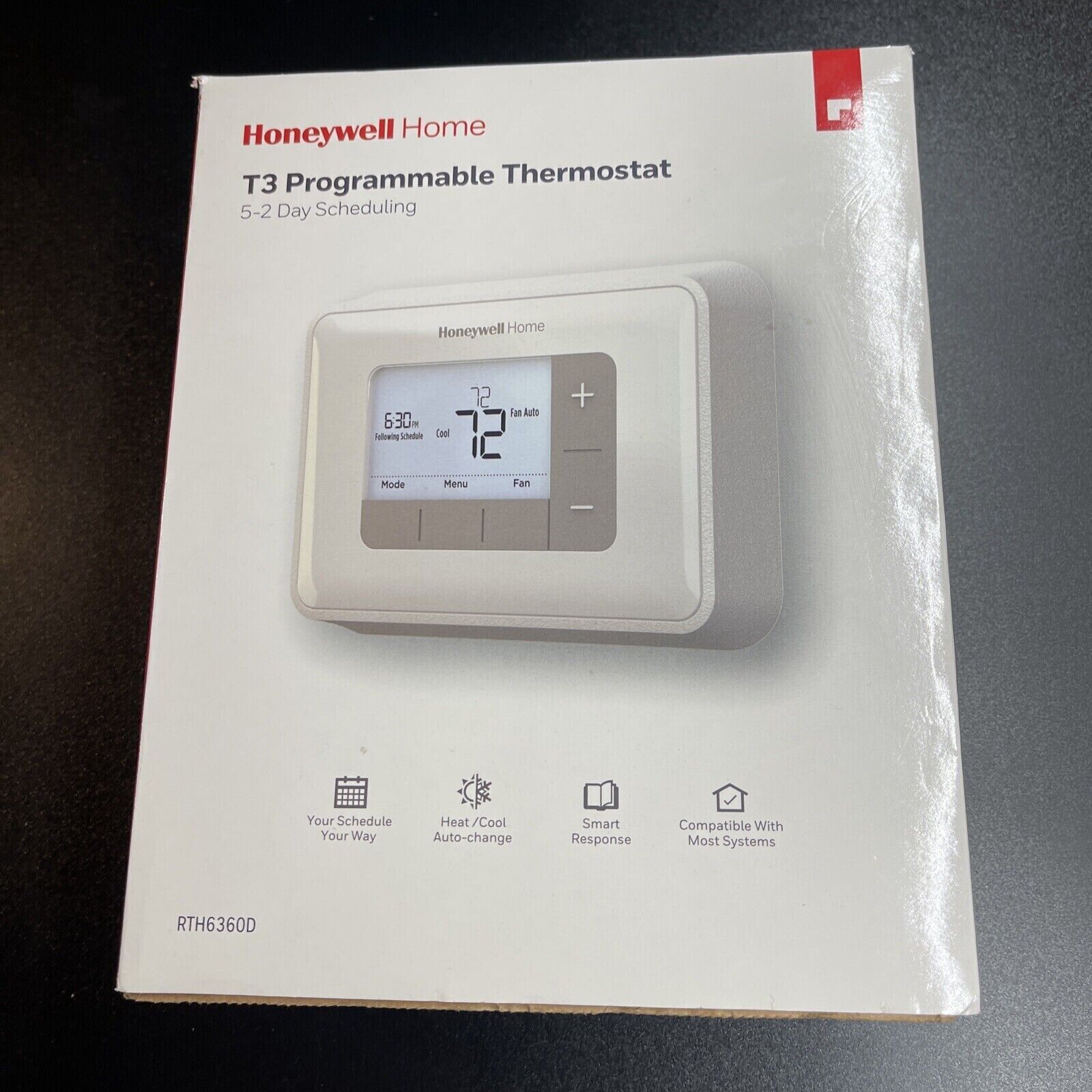 Honeywell T3 5-2 Day Programmable Thermostat RTH6360D NEW