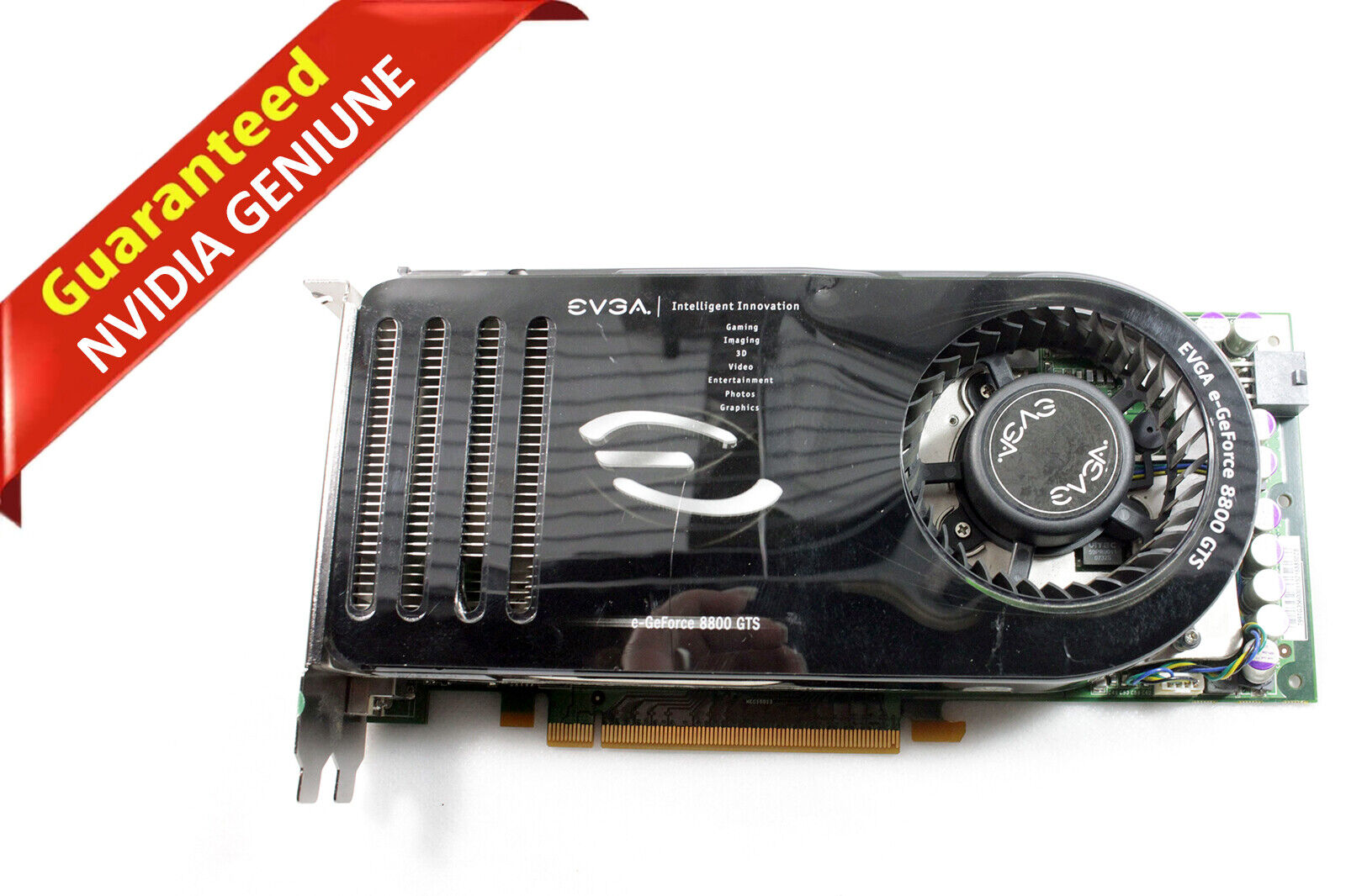EVGA NVIDIA GeForce 8800 GTS 640-P2-N821-AR 640MB 6-Pin PCI-E GDDR3 Graphic Card