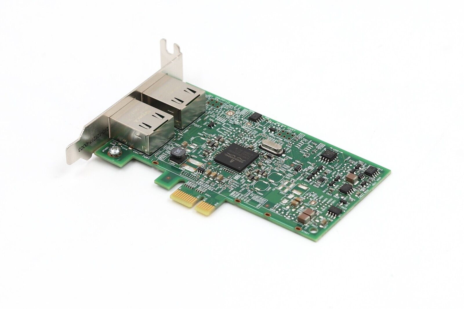 HP 332T Dual-Port RJ45 1GbE PCIe x1 Network Adapter Card P/N: 616012-001 Tested