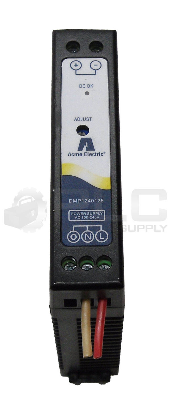 ACME ELECTRIC DMP1240125 DMP1240125 POWER SUPPLY 100-240VAC 0.8A 47-63HZ 24VDC
