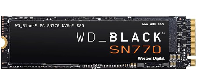 Western Digital WD_BLACK 2TB SN770 NVMe