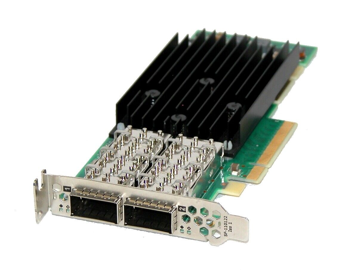 Dell FCP3F SolarFlare Flareon Ultra SFN7042Q 2-Port 40GbE QSFP+ PCI-E NIC