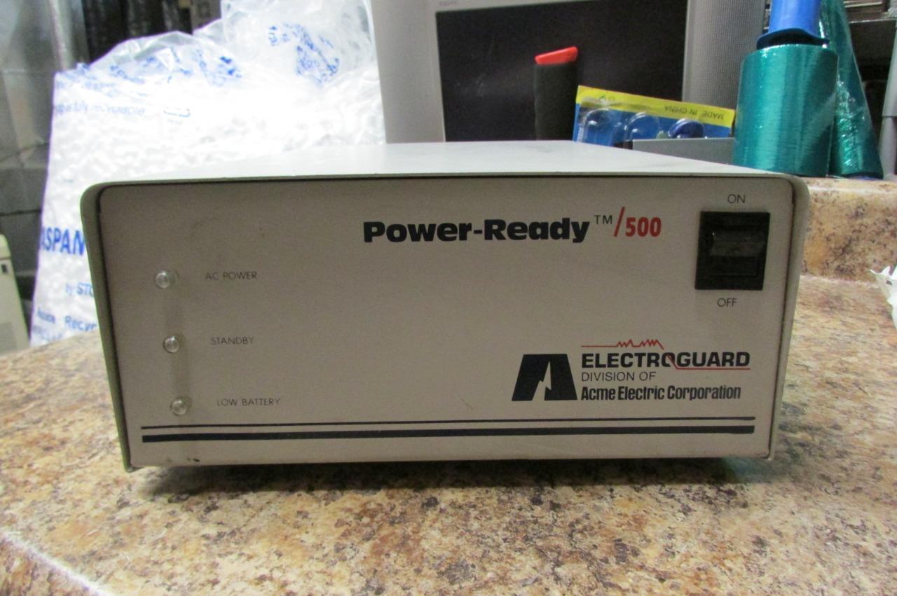ELECTROGUARD Power-Ready 500 - Acme Electric Corporation