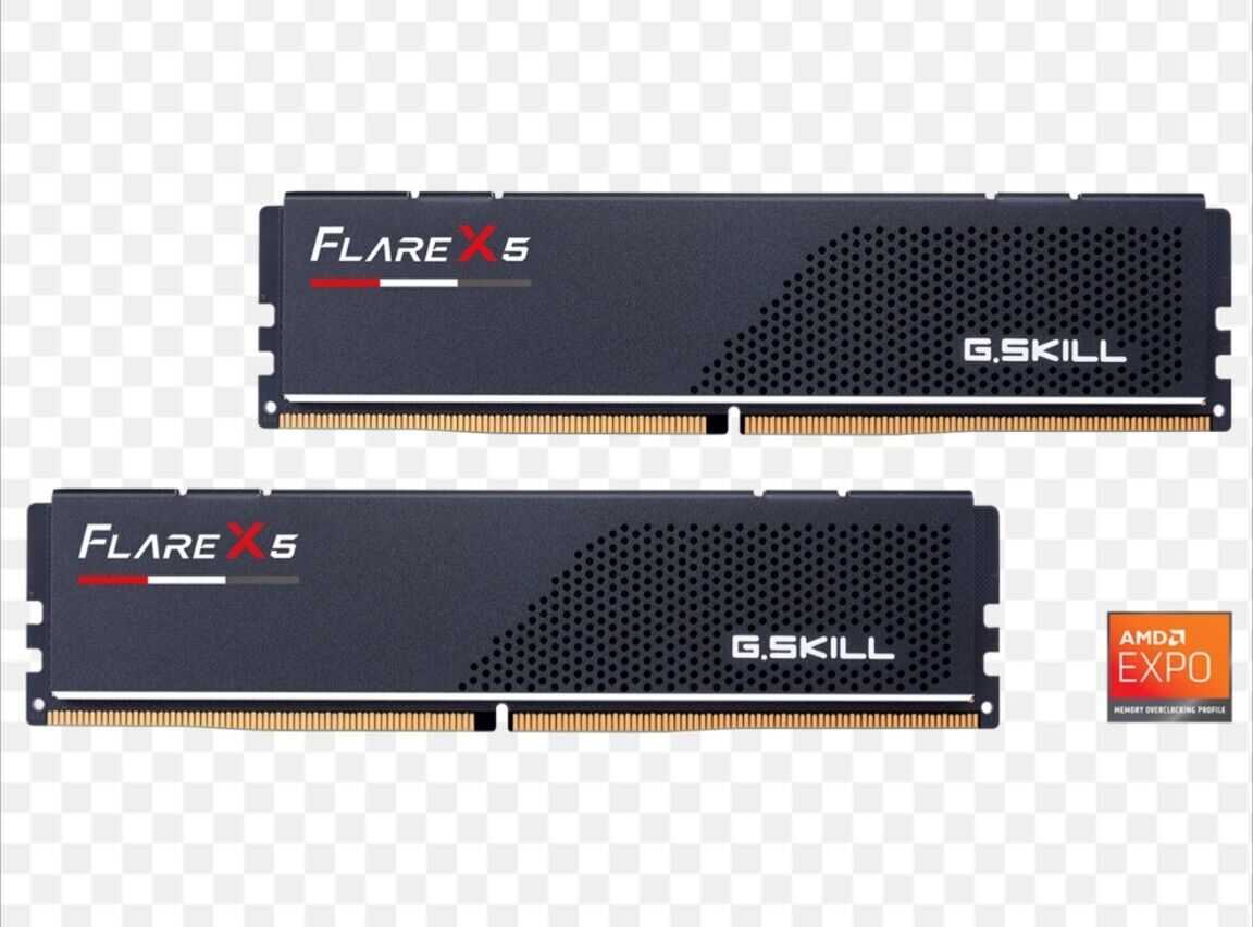 G.Skill Flare X5 32GB (2x16GB) PC5-48000 (DDR5-6000) RAM Memory CL36