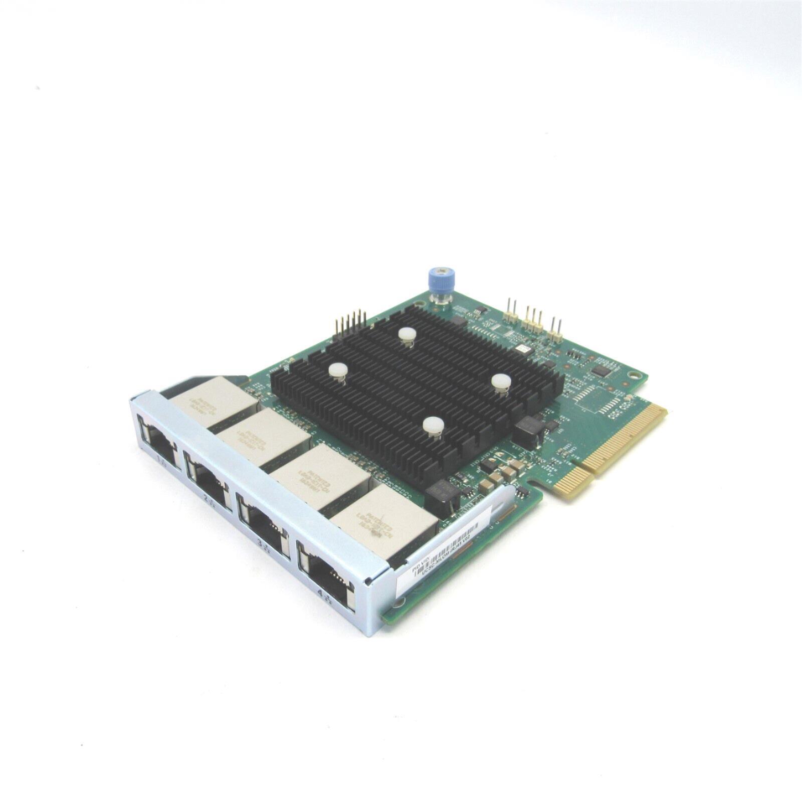 Cisco UCSC-MLOM-IRJ45 Quad Port MLOM NIC Intel i350 for C220 M4 Server