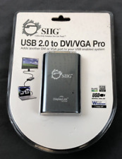 SIIG USB 2.0 to DVI/VGA Pro Multi-Monitor Converter for Windows and Mac 1080p picture