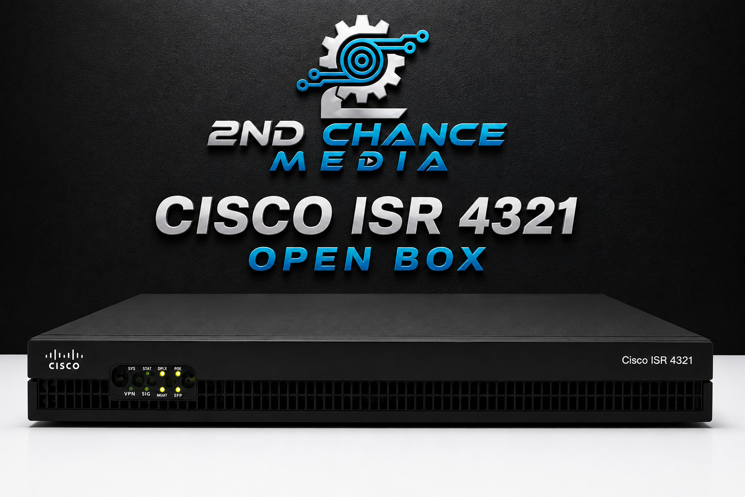 Cisco ISR 4321 Integrated Services Router Open Box Cisco ISR 4321 Integrated Services Router Open Box