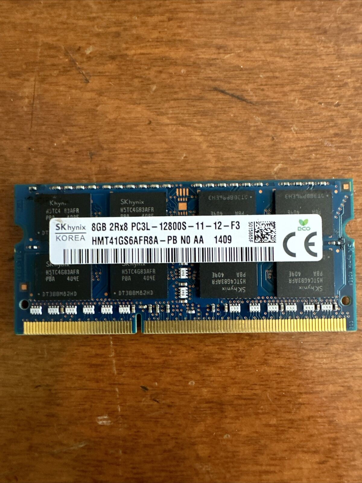 SK hynix 8GB PC3-12800 (DDR3-1600) Memory (HMT41GS6BFR8APB)