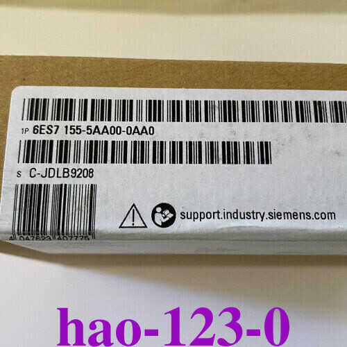 1 pcs brand Siemens 6es7155-5aa00-0aa0/6es7 155-5aa00-0aa0 simatic et 200mp NEW 1 pcs brand Siemens 6es7155-5aa00-0aa0/6es7 155-5aa00-0aa0 simatic et 200mp NEW