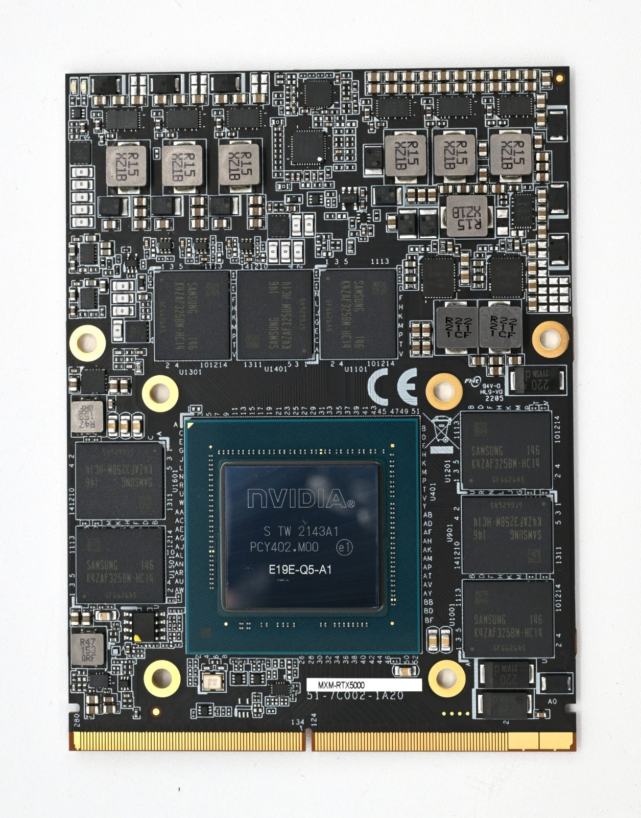 NEW PNY NVIDIA Quadro RTX 5000 16GB GDDR6 MXM 3.1 Type B Embedded GPU Module NEW PNY NVIDIA Quadro RTX 5000 16GB GDDR6 MXM 3.1 Type B Embedded GPU Module