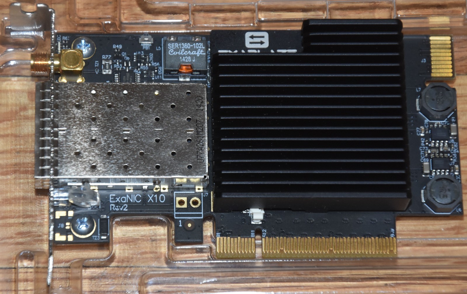 Exablaze ExaNIC X10 Cisco Nexus SmartNIC 10GbE Dual Port SFP+ Low Latency
