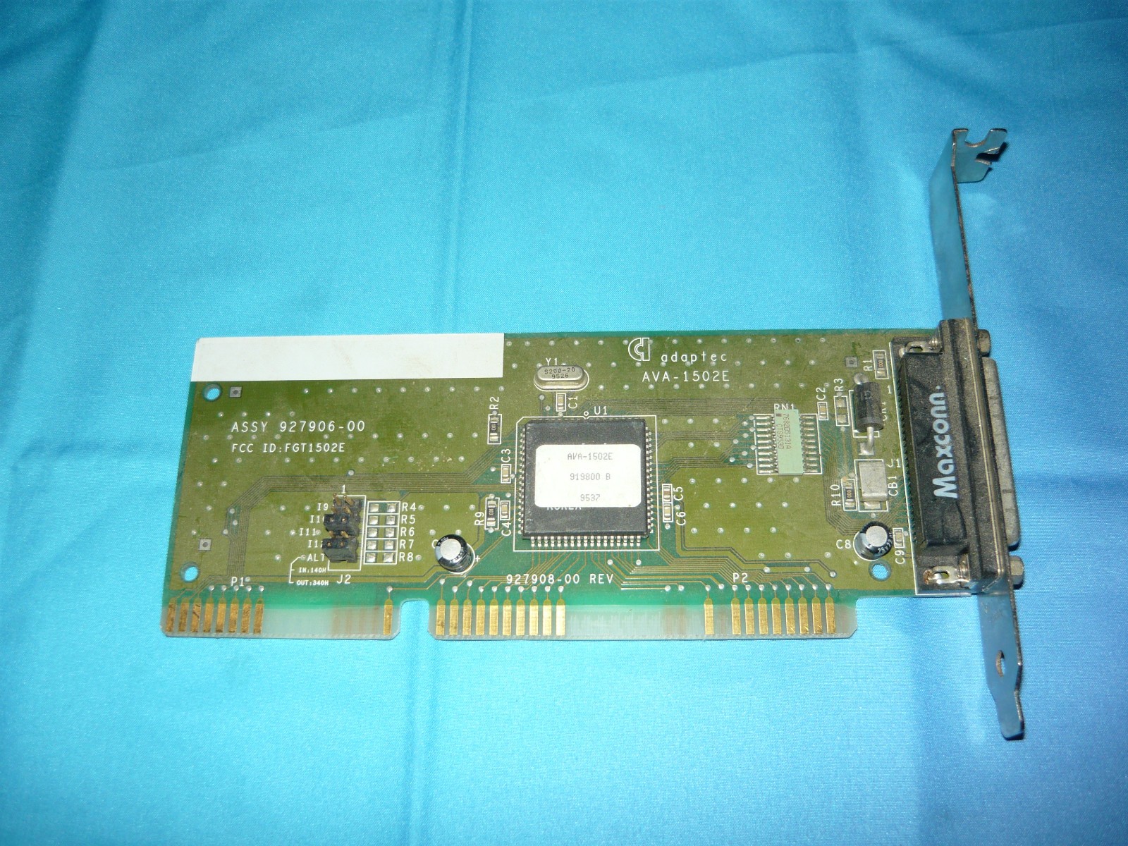 Adaptec AVA-1502E External DB25 SCSI Controller Card Iomega ZIP Used Good Adaptec AVA-1502E External DB25 SCSI Controller Card Iomega ZIP Used Good