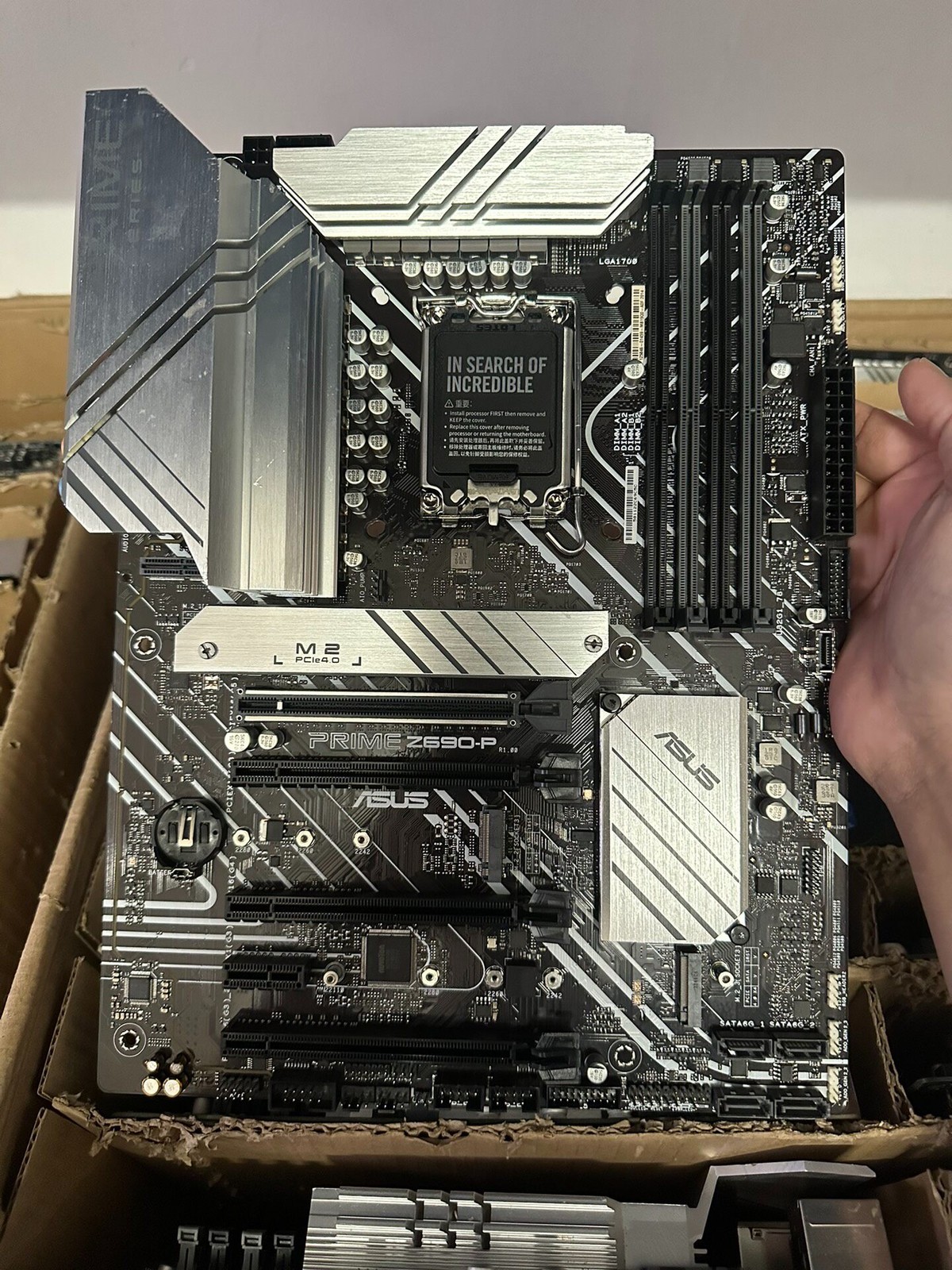 ASUS PRIME Z690-P DDR5 LGA1700 Motherboard Intel Z690 Chipset Desktop Mainboard ASUS PRIME Z690-P DDR5 LGA1700 Motherboard Intel Z690 Chipset Desktop Mainboard