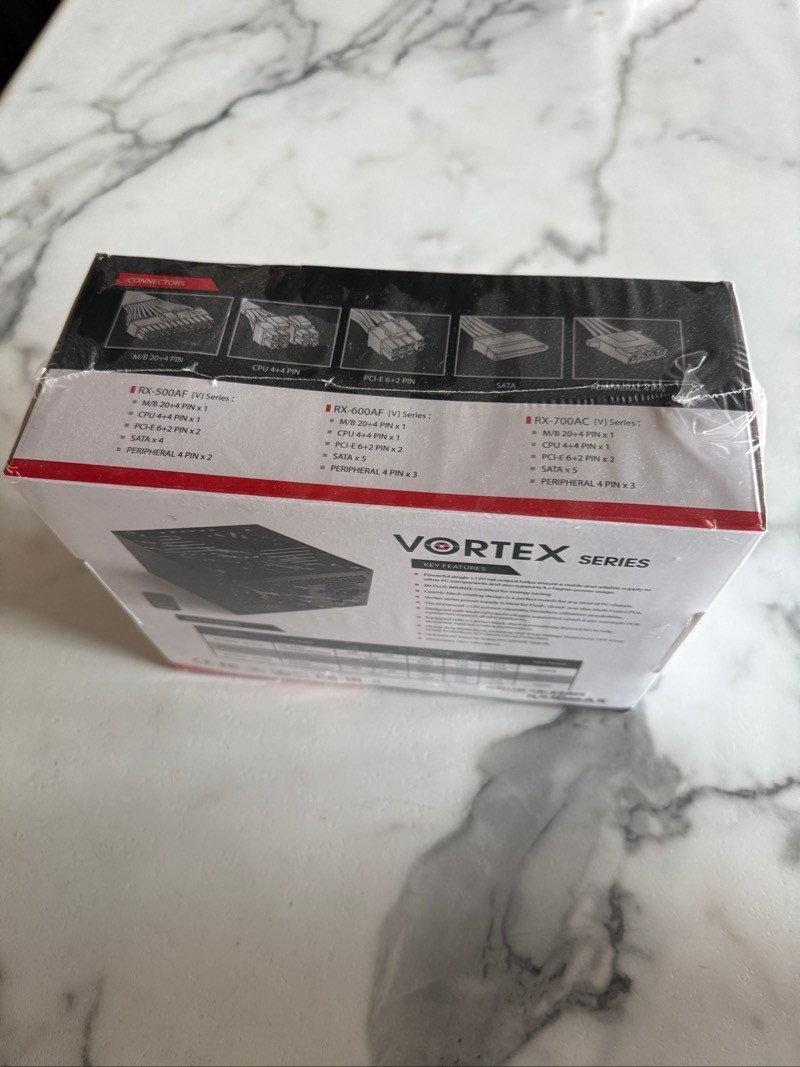 Raidmax Vortex Power RX-700AC-V-V 80 Plus Bronze 700W ATX/12V Power Supply Raidmax Vortex Power RX-700AC-V-V 80 Plus Bronze 700W ATX/12V Power Supply