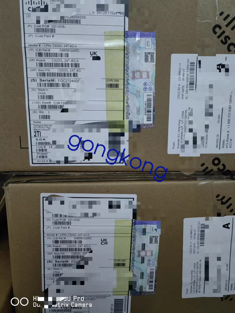 C9200L-24T-4G-A Cisco 9200L 24 Port Data, 4x1G uplink, Network Advantage  new