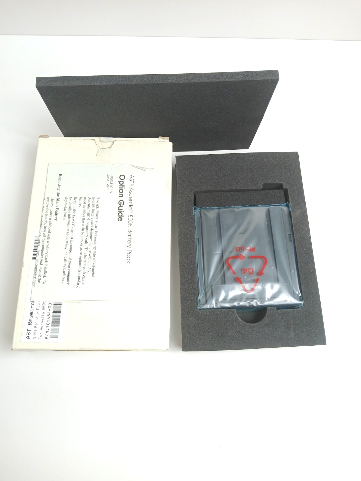 LAP-179 - AST Ascentia 800N 12v 2700 mAh NIMH Replacement Battery New