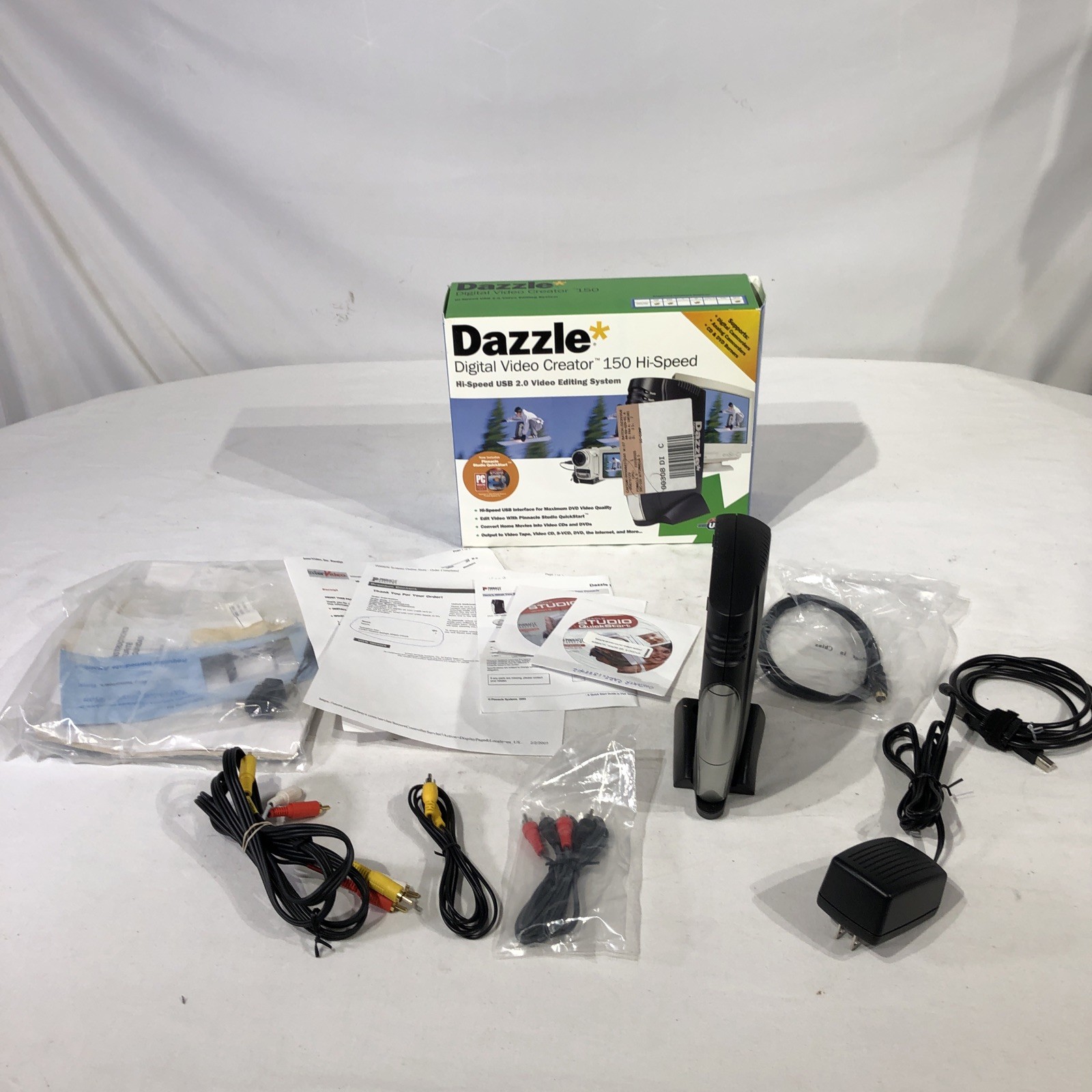 DAZZLE DVC 150 | VHS to Digital Converter | Pinnacle USB Capture | CIB + Manuals DAZZLE DVC 150 | VHS to Digital Converter | Pinnacle USB Capture | CIB + Manuals