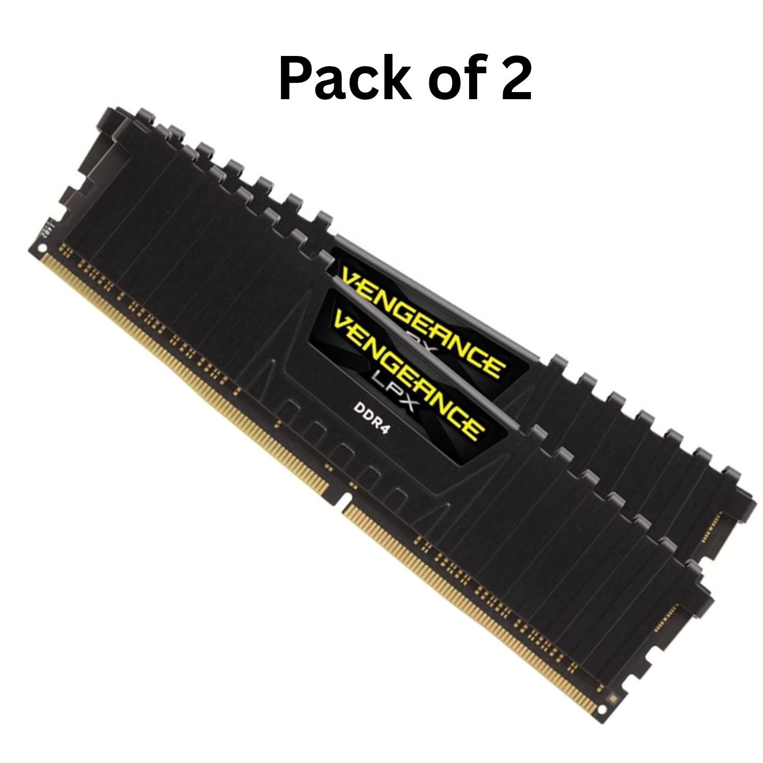CORSAIR Vengeance LPX DDR4 RAM 16GB (2x8GB) Up to 3200MHz CL16-20-20-38 1.35V In CORSAIR Vengeance LPX DDR4 RAM 16GB (2x8GB) Up to 3200MHz CL16-20-20-38 1.35V In