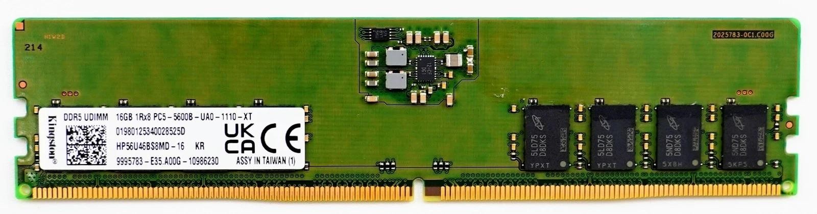 Kingston HP56U46BS8MD-16 DDR5 16GB (1x16GB) SODIMM Laptop Memory 5600MHz
