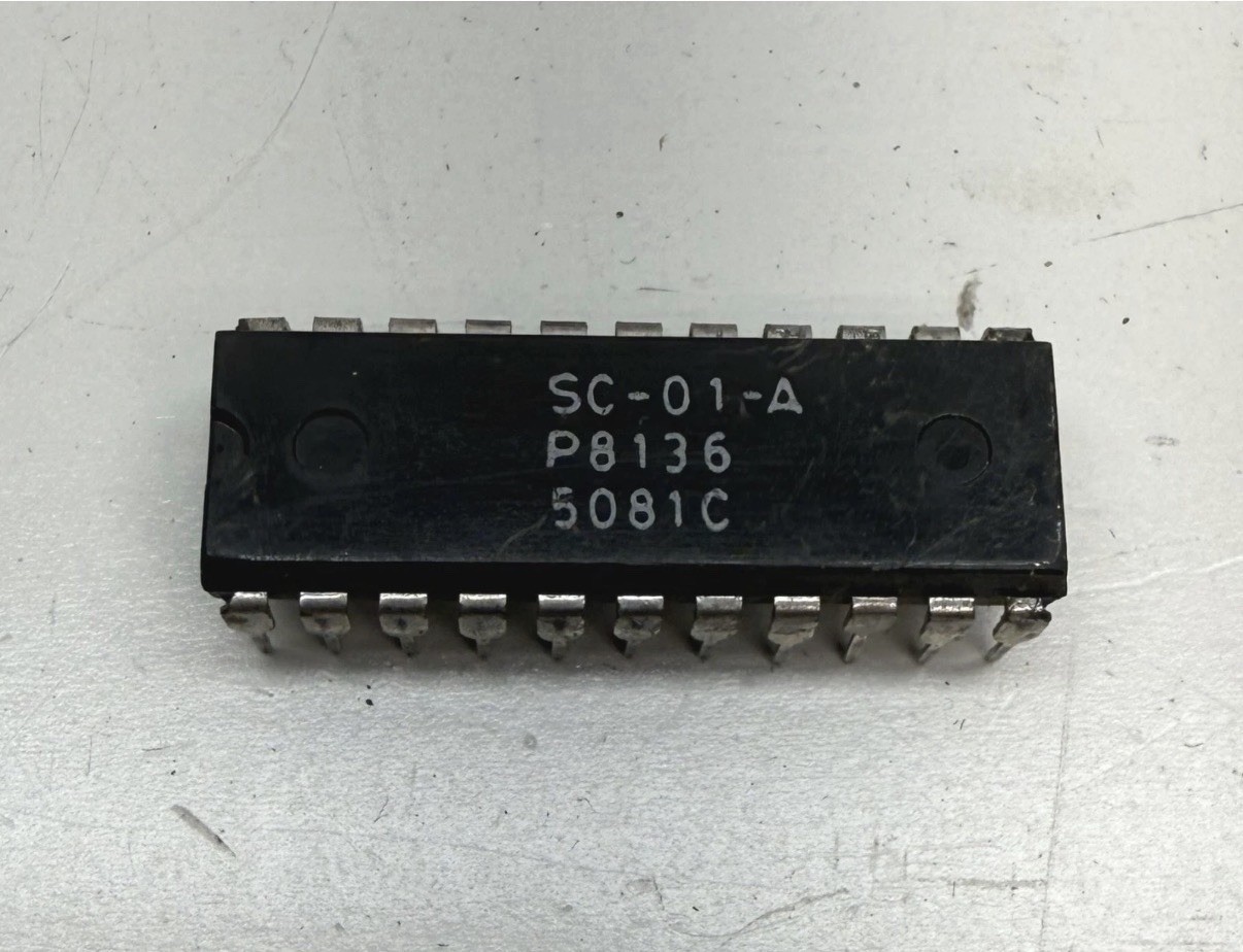 Votrax SC-01-A Speech Chip, Tested and Working, Q*bert, Gorf, Pinball Games Votrax SC-01-A Speech Chip, Tested and Working, Q*bert, Gorf, Pinball Games