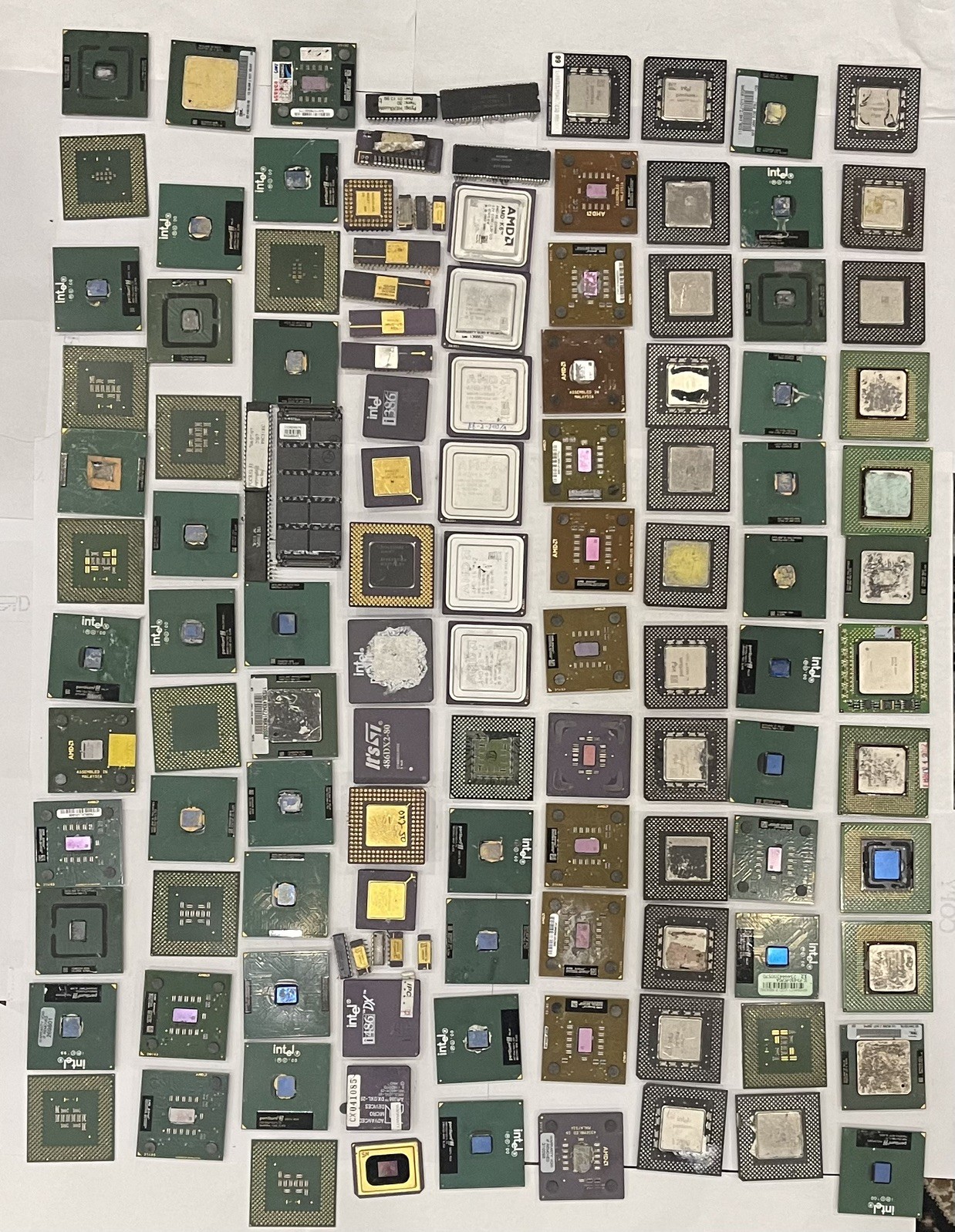 Vintage CPU For Gold Recovery Vintage CPU For Gold Recovery