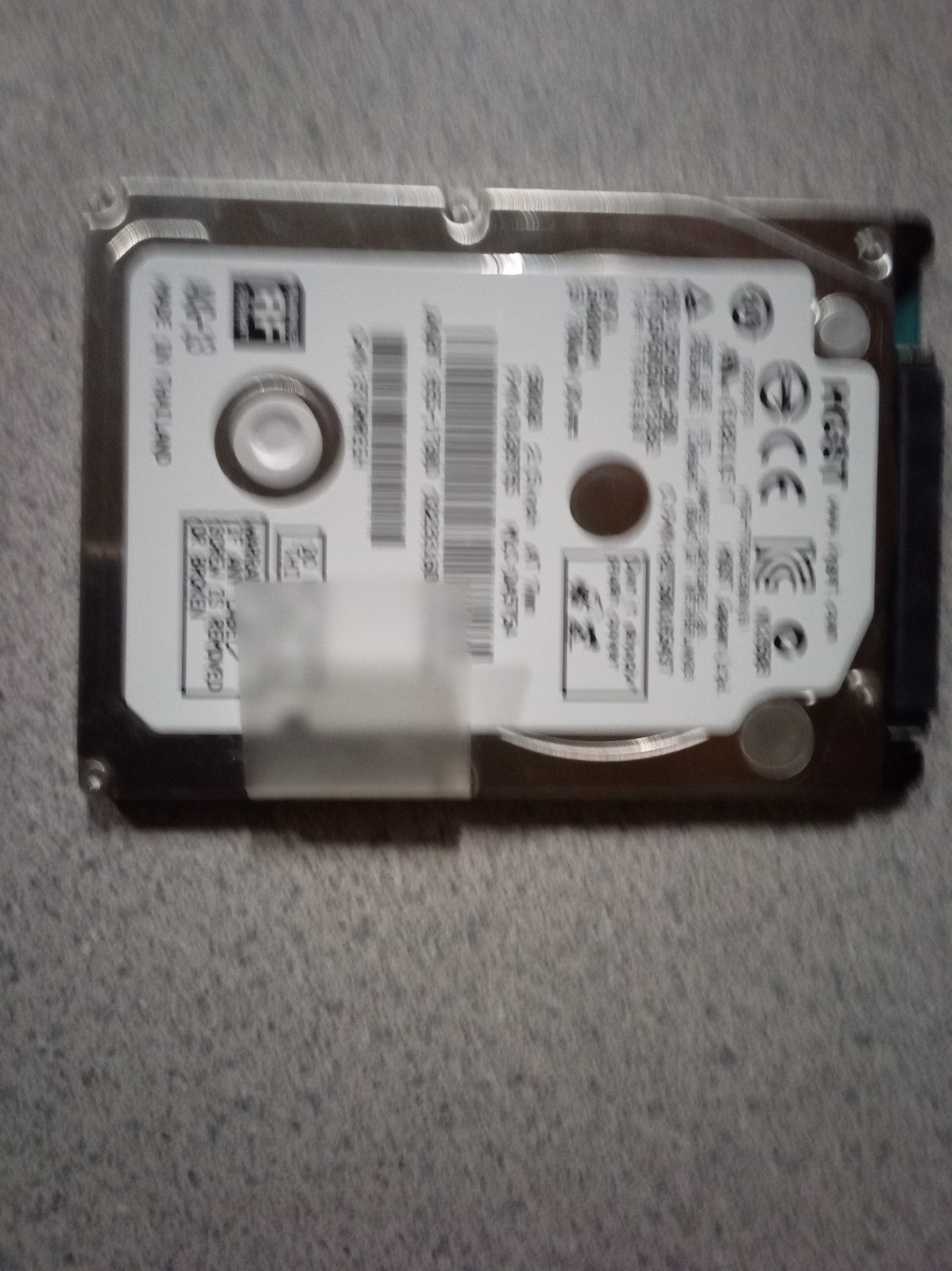 HGST 500Gb 2.5