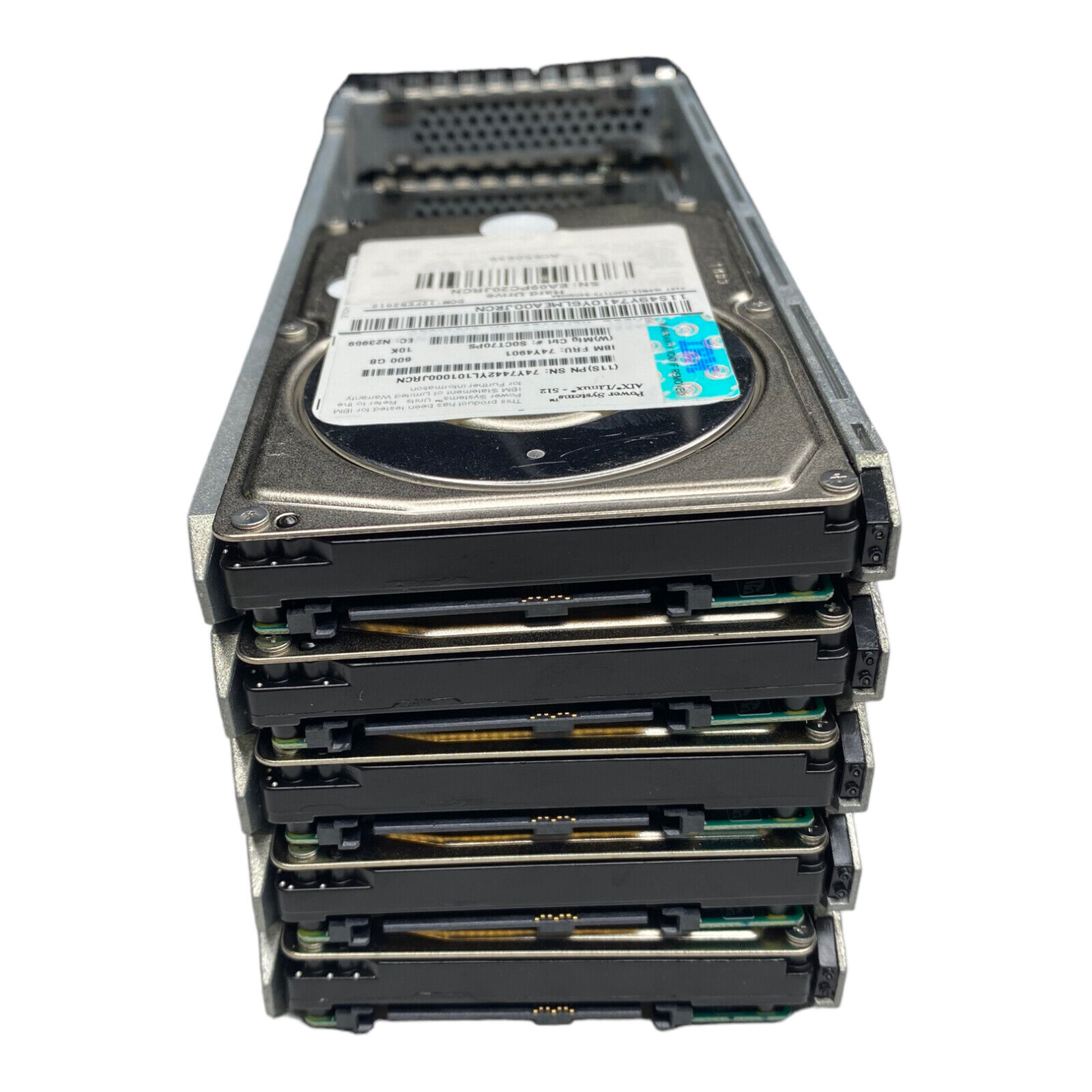 Lot of IBM 600GB 10K  2.5'' SAS HDD Hard Drive Server With Caddy