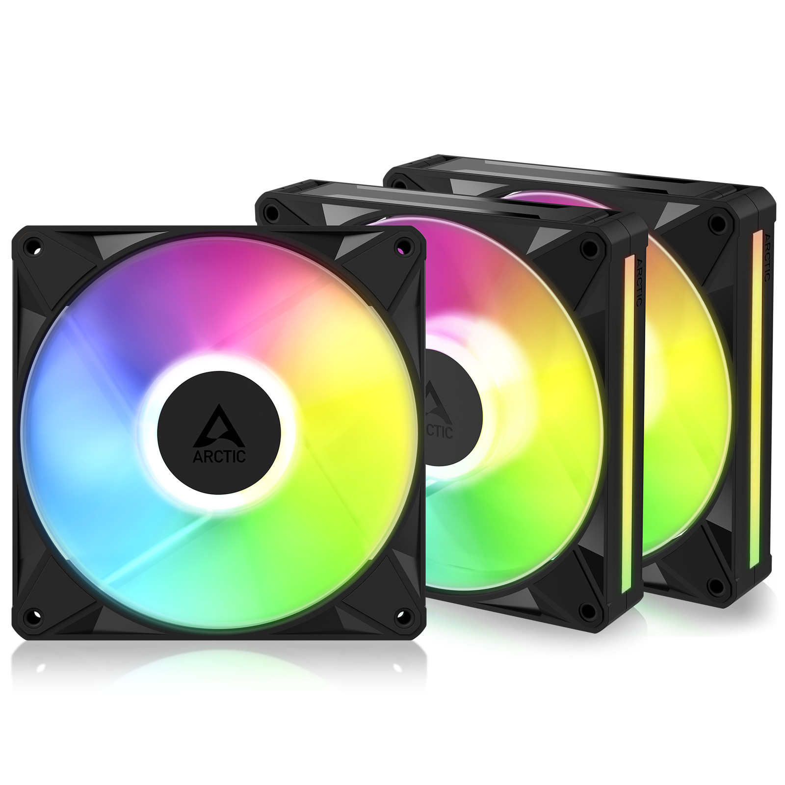 ARCTIC BioniX P14 A-RGB (3 PACK) black PC Case Fan 140mm Gaming Daisy Chain ARCTIC BioniX P14 A-RGB (3 PACK) black PC Case Fan 140mm Gaming Daisy Chain