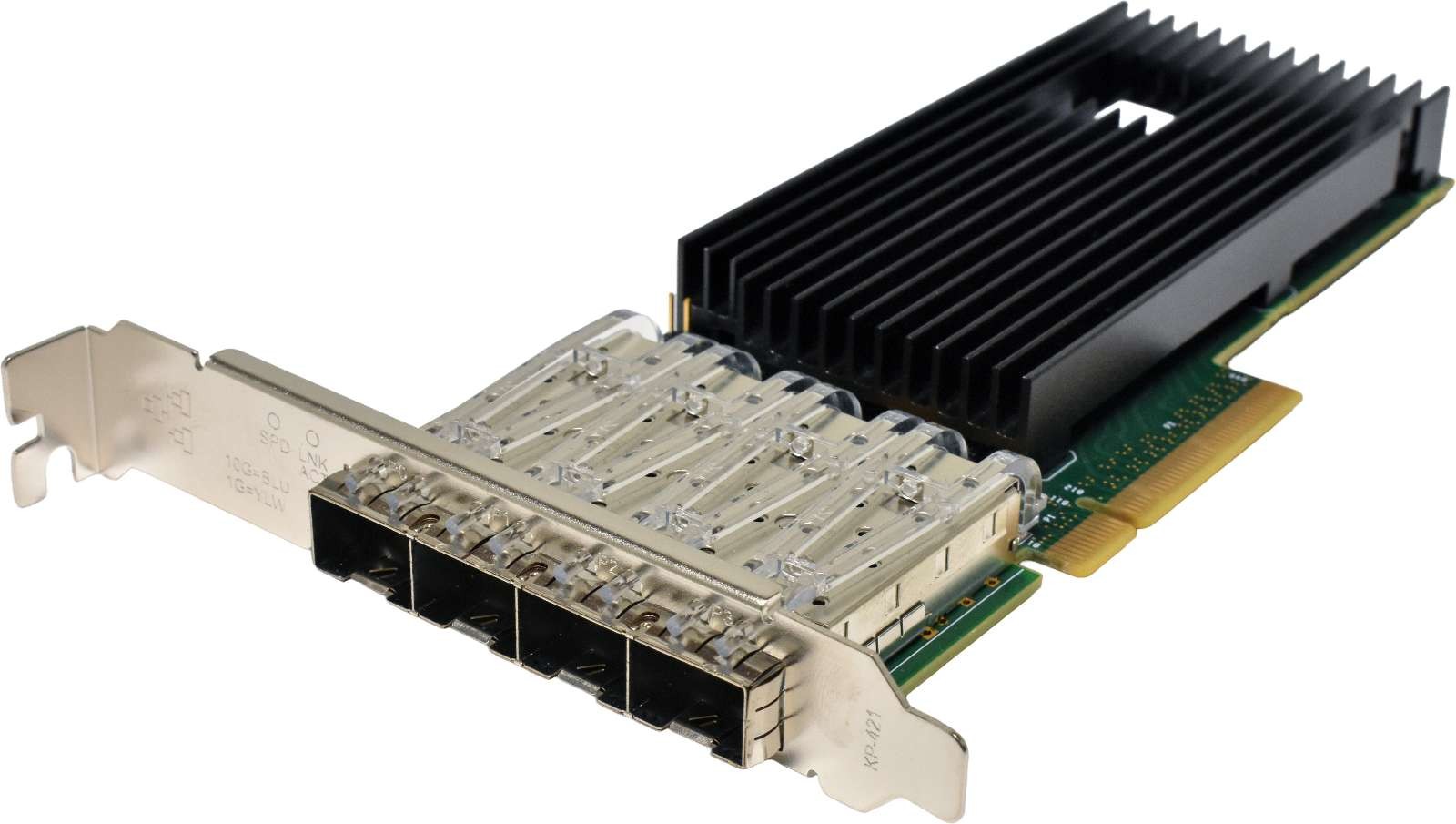 DELL Silicom PE310G4I71LB-XR 0DTV7K Quad Port SFP+ 10GE NIC PCIe 3.0 x8 FP