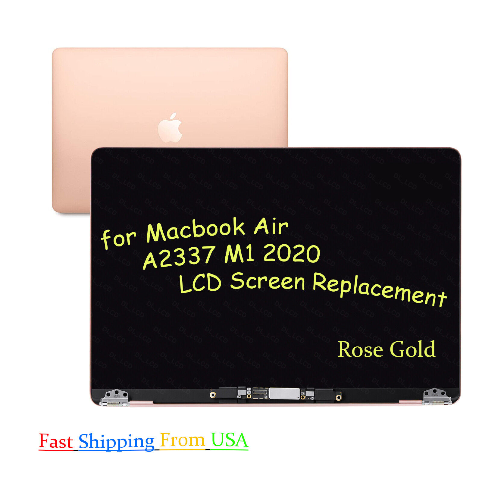 New for Apple MacBook Air 13 M1 A2337 2020 EMC 3598 LCD Screen Display Assembly
