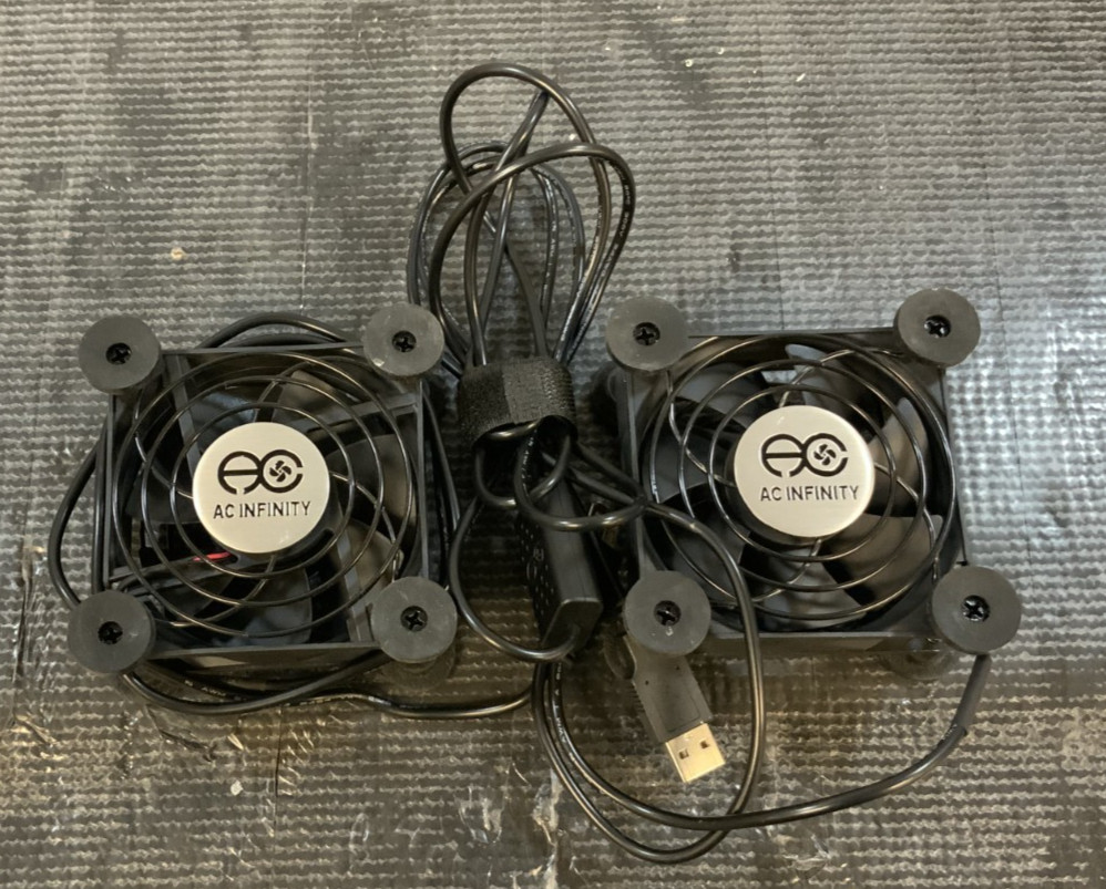 AC Infinity AI-MPF80A2 Multifan S5 Dual 80mm Quiet USB Cooling Fan, K3B AC Infinity AI-MPF80A2 Multifan S5 Dual 80mm Quiet USB Cooling Fan, K3B