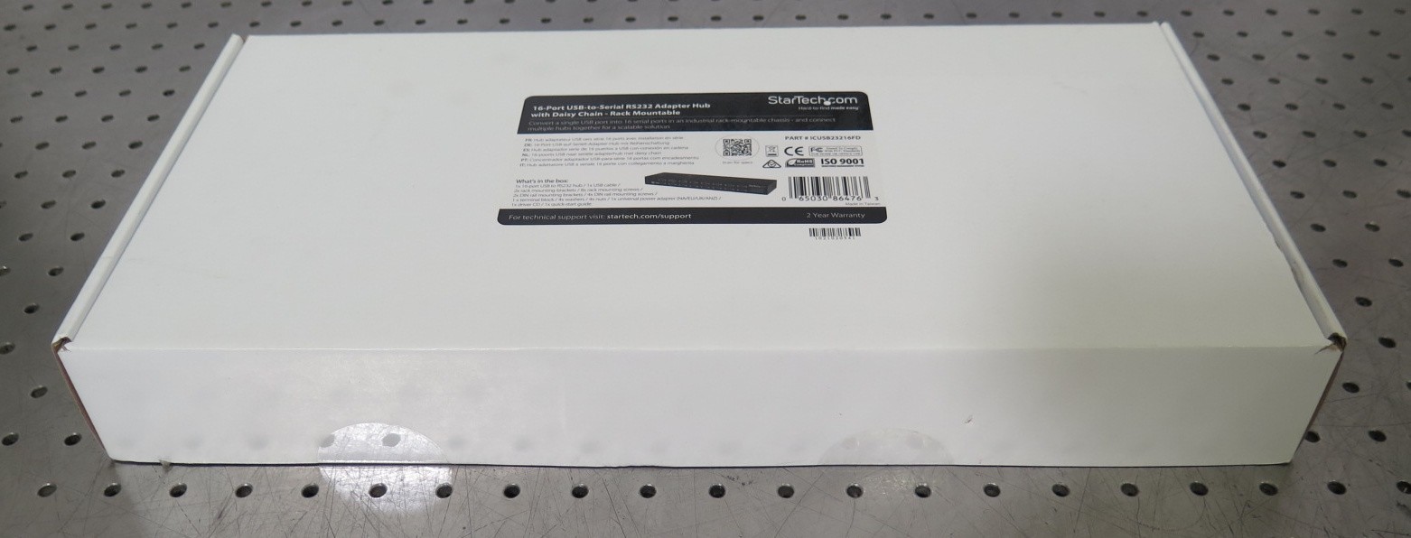 R202XX6 StarTech 16-Port USB-to-Serial RS232 Adapter Hub ICUSB23216FD R202XX6 StarTech 16-Port USB-to-Serial RS232 Adapter Hub ICUSB23216FD