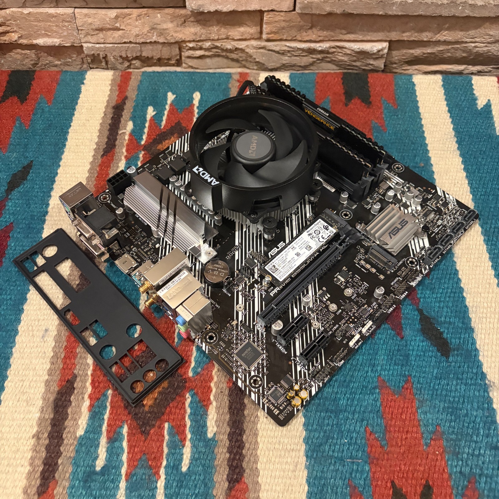 ASUS PRIME B550M-A AC Wifi W11 mATX Motherboard Combo Ryzen 5 5600 16GB 256SSD ASUS PRIME B550M-A AC Wifi W11 mATX Motherboard Combo Ryzen 5 5600 16GB 256SSD
