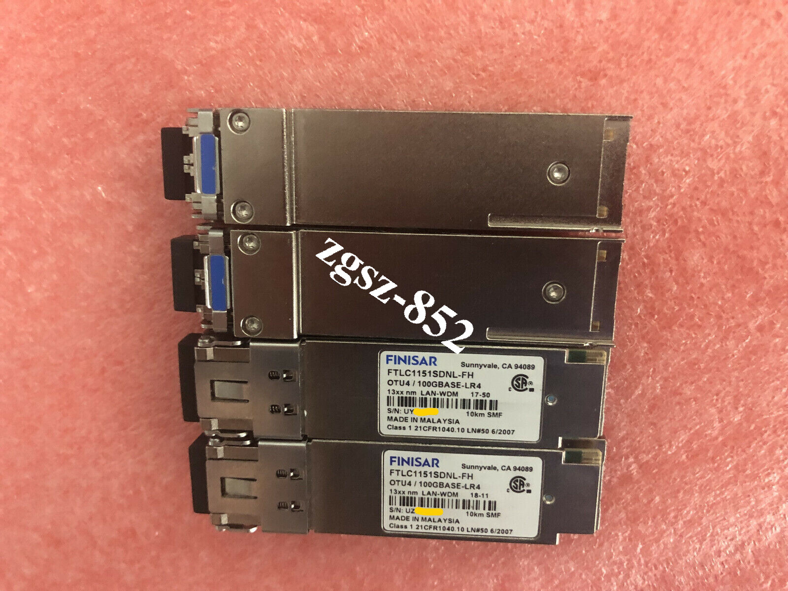 Finisar  FTLC1151SDNL  QSFP28 100GBASE-LR4/OTU4  4x28G  Dual Rate 10km SMF