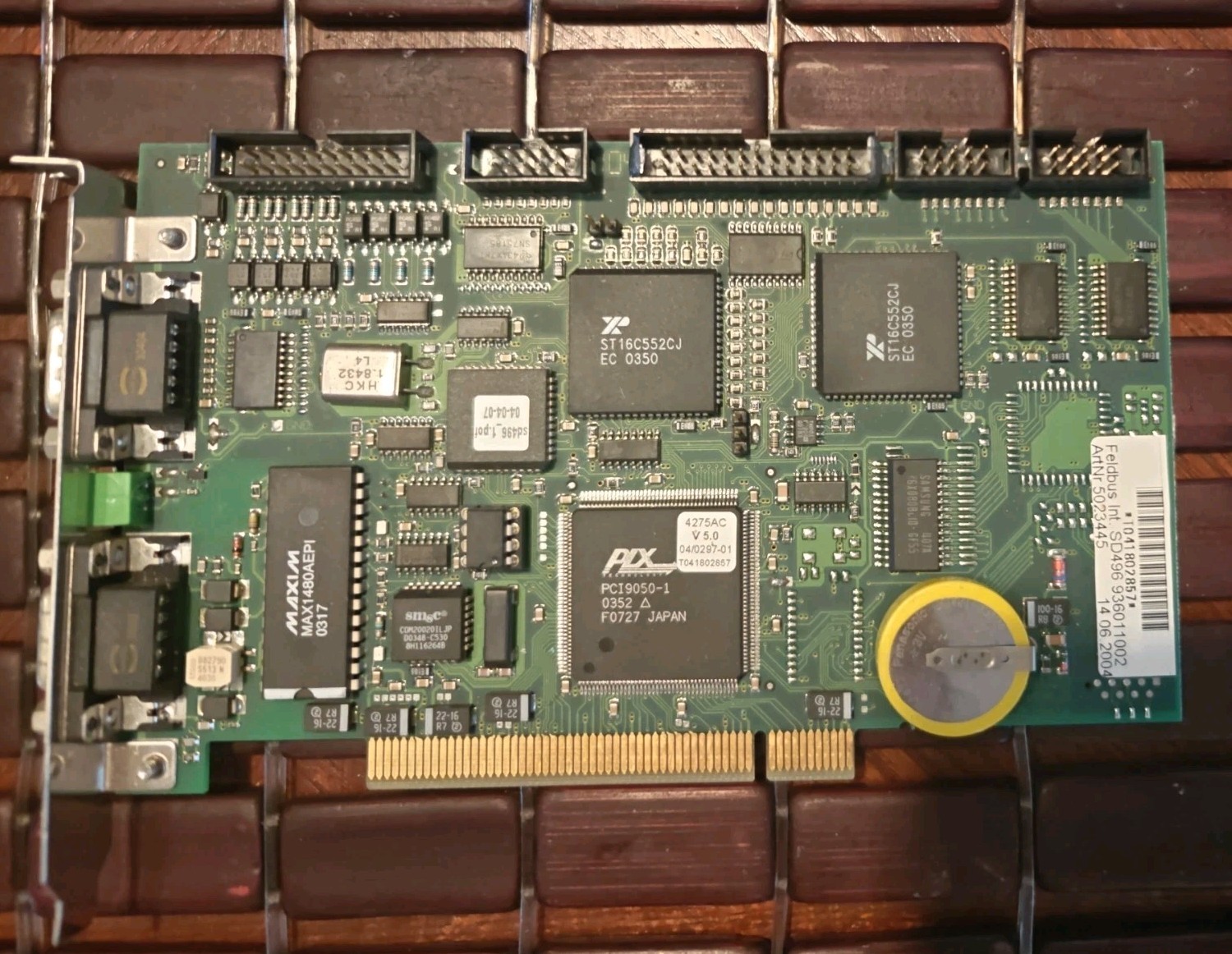SKIDATA PCI9050-1 4275AC SD496 PCI interface card Old Stock No Box Works Great SKIDATA PCI9050-1 4275AC SD496 PCI interface card Old Stock No Box Works Great
