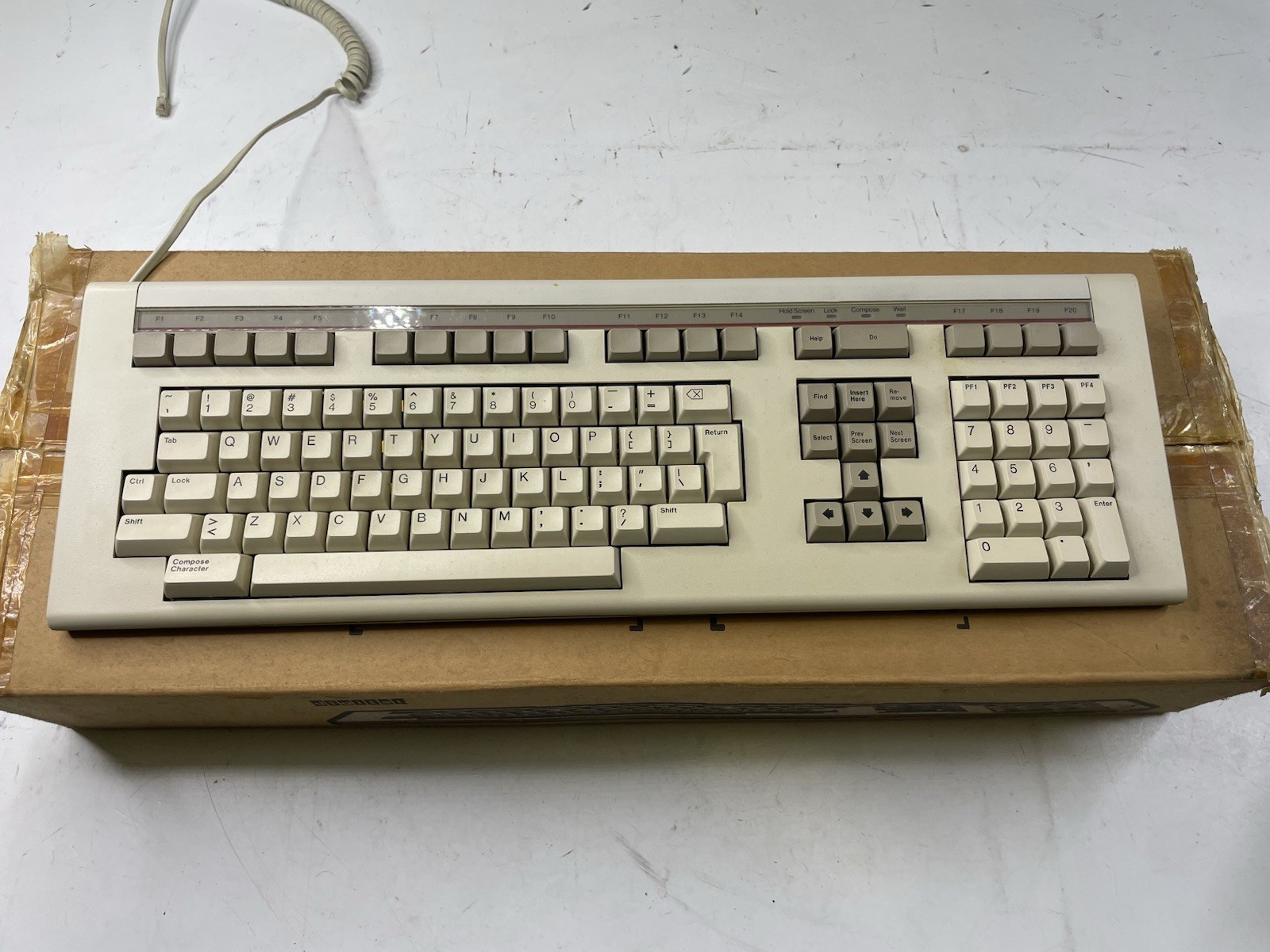 Vintage DEC LK201 Digital Equipment Corporation (DEC) LK201-AA Computer Keyboard