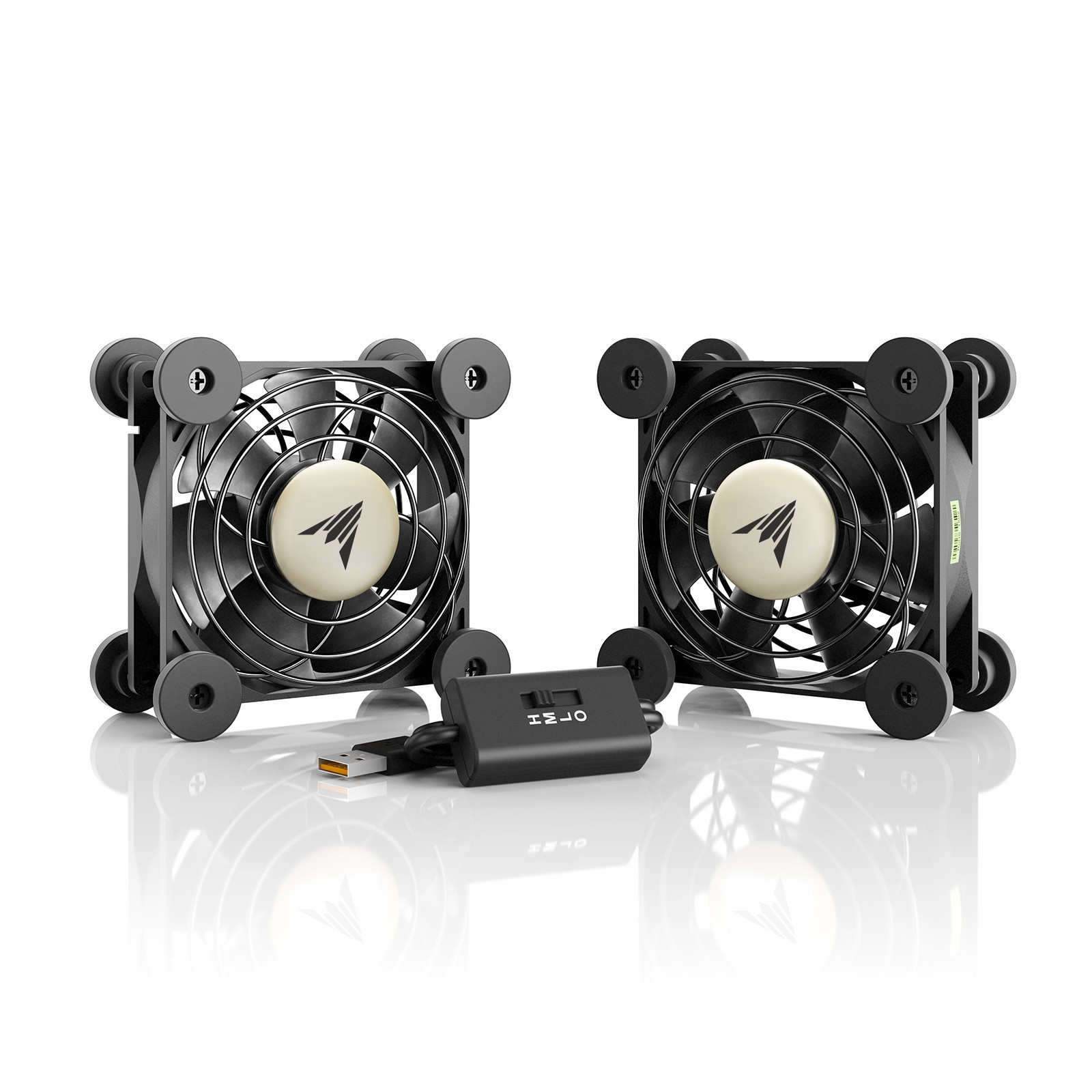 MULTIFAN S5, Quiet Dual 80mm USB Cooling Fan for Receiver DVR Computer Cabinets MULTIFAN S5, Quiet Dual 80mm USB Cooling Fan for Receiver DVR Computer Cabinets