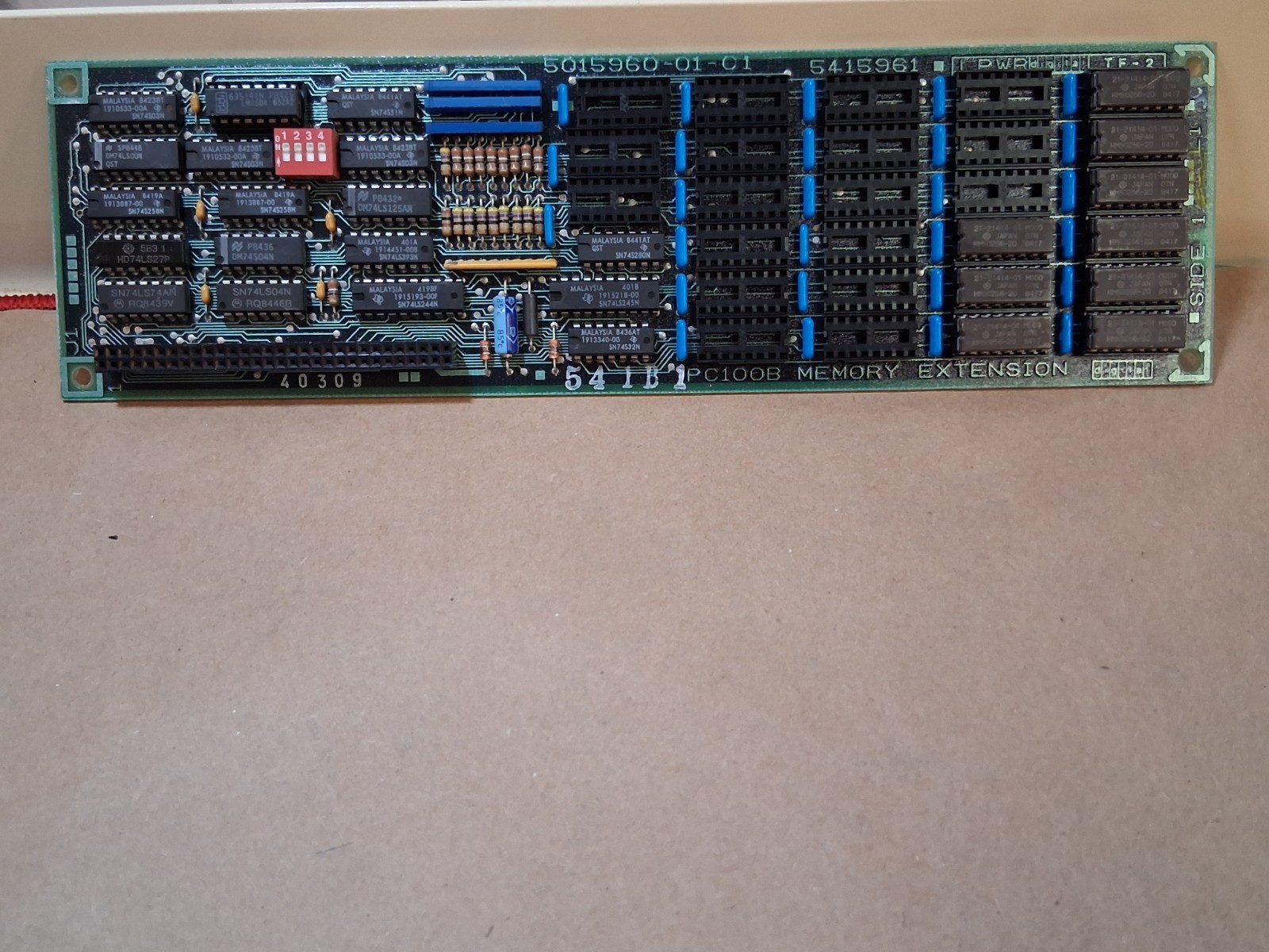 DEC Digital Rainbow PC100B Memory Extension Board 5415961 DEC Digital Rainbow PC100B Memory Extension Board 5415961