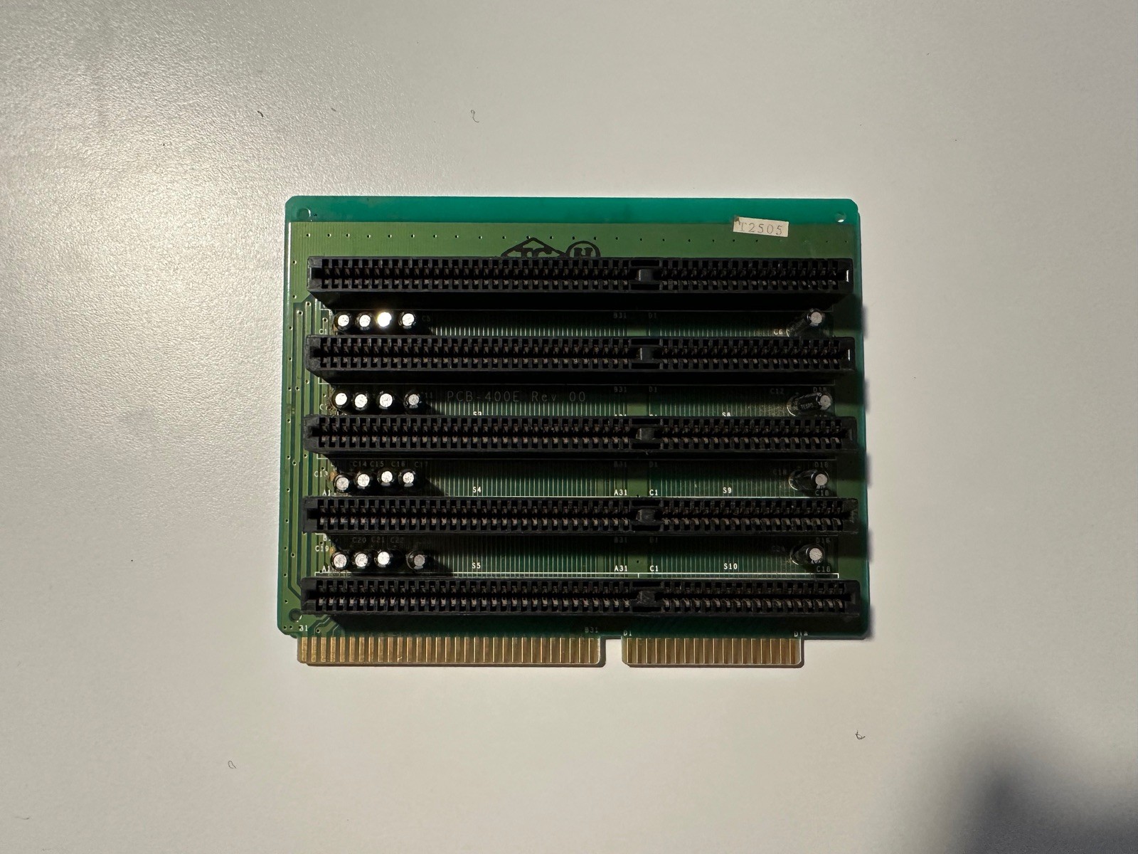 Vintage Rare 5 Slot 16-BIt 8-Bit ISA Bus Extension Riser Card