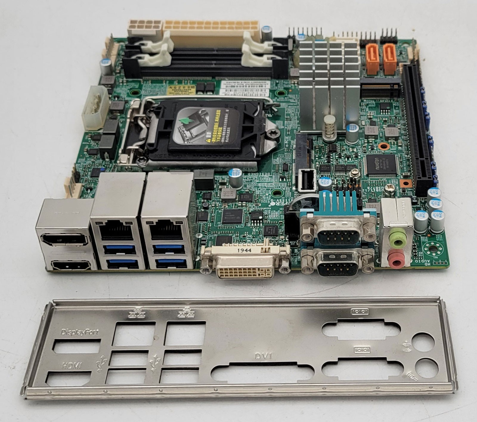 SuperMicro Intel LGA 1151 Mini-ITX Motherboard X11SSV-Q SuperMicro Intel LGA 1151 Mini-ITX Motherboard X11SSV-Q
