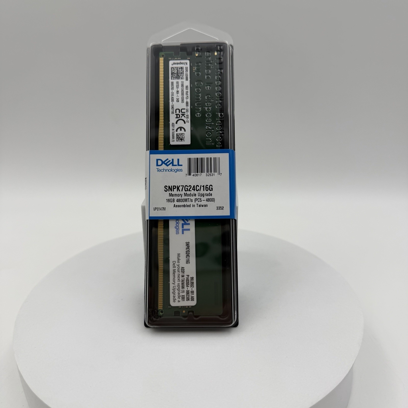 Kingston DDR5 4800MHz 16GB UDIMM RAM 1RX8 PC5-4800B-UA0-1010-XT Sealed Kingston DDR5 4800MHz 16GB UDIMM RAM 1RX8 PC5-4800B-UA0-1010-XT Sealed