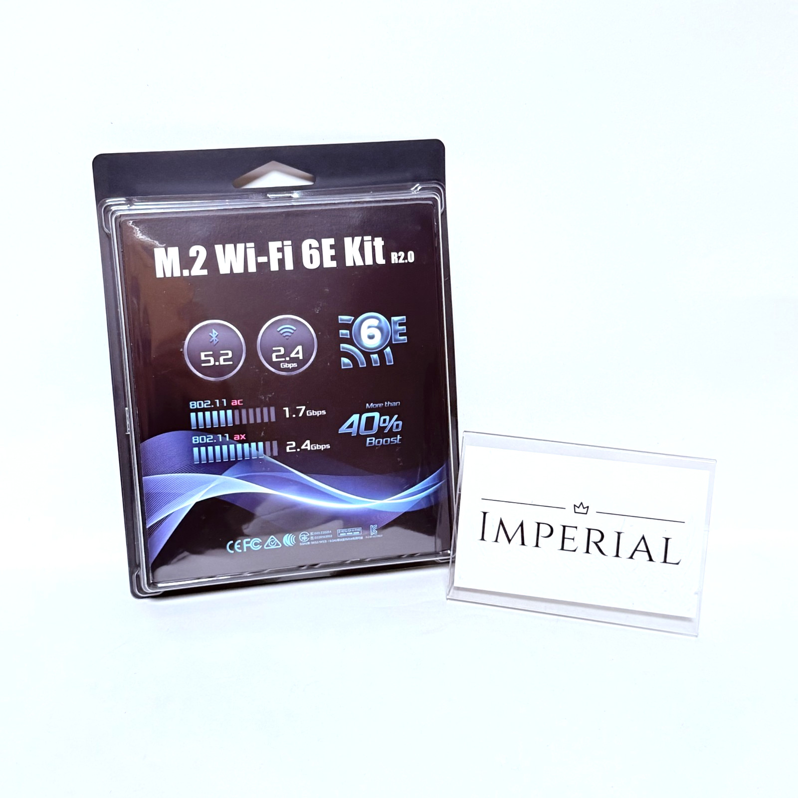 ASROCK Deskmini M.2 WiFi6E Kit R2.0 (AX210) (90-BXG3R0-A0XCR3W) ASROCK Deskmini M.2 WiFi6E Kit R2.0 (AX210) (90-BXG3R0-A0XCR3W)