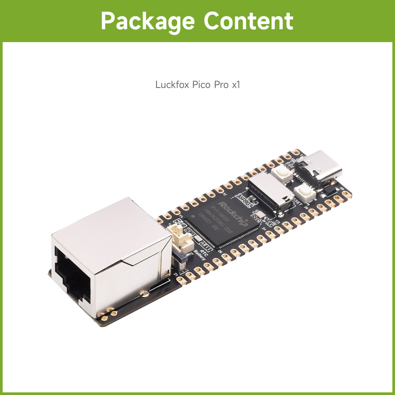 Luckfox Pico Pro/Max RV1106 Linux Micro Development Board Integrates ARM Cortex Luckfox Pico Pro/Max RV1106 Linux Micro Development Board Integrates ARM Cortex