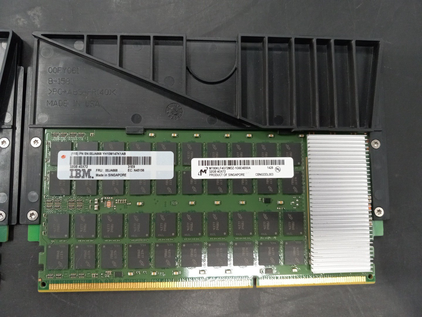 Lot of 12 - IBM Micron 32GB DDR4 CDIMM 4GX72 00VK292 MTA40AHF4G72MDZ Power8 RAM Lot of 12 - IBM Micron 32GB DDR4 CDIMM 4GX72 00VK292 MTA40AHF4G72MDZ Power8 RAM