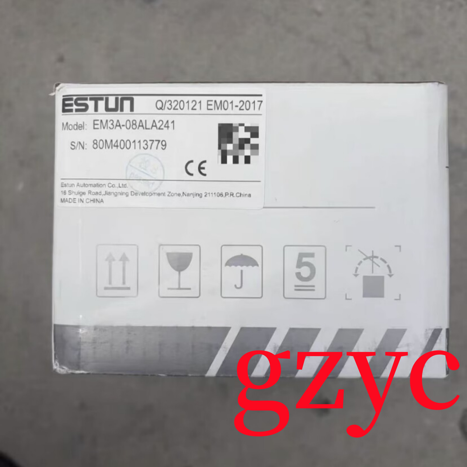 1PC Brand New ESTUN EM3A-08ALA241 Servo motor Fast Shipping FedEx or DHL 1PC Brand New ESTUN EM3A-08ALA241 Servo motor Fast Shipping FedEx or DHL