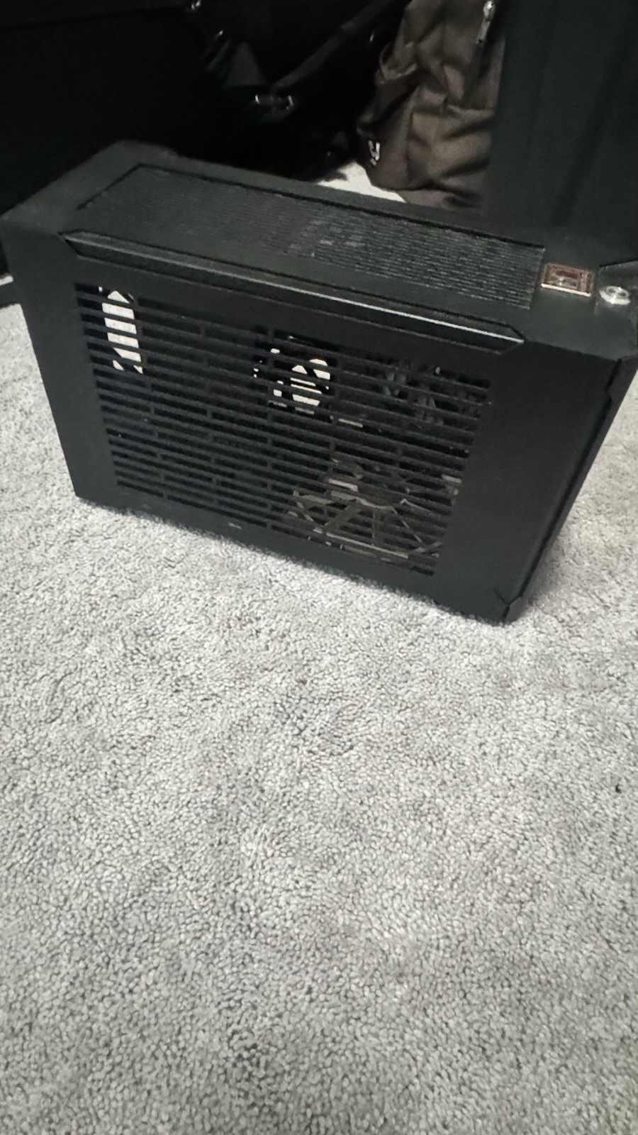 Sliger SM550 ITX Case with Corsair SF600 PSU