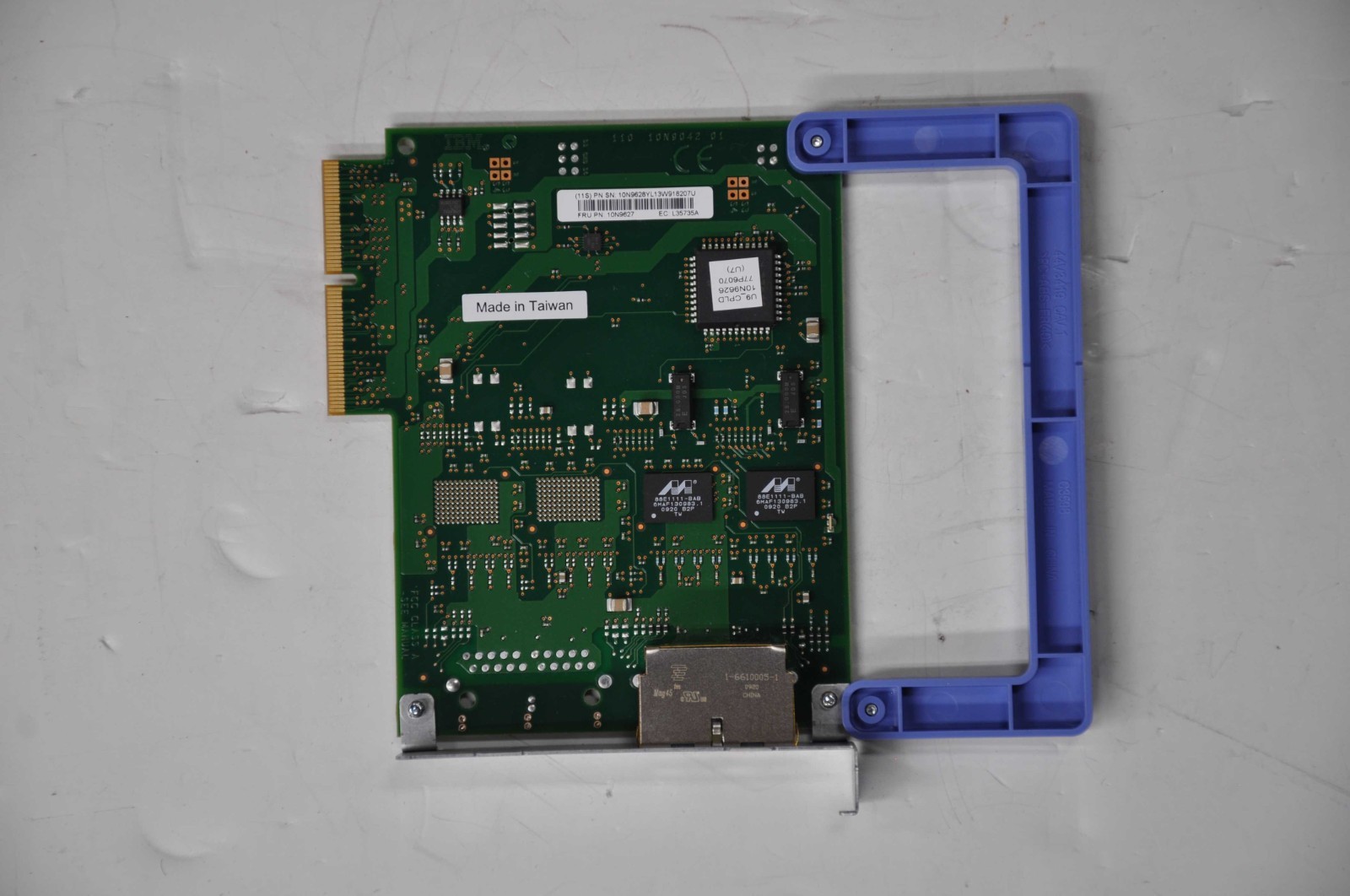 IBM Dual-Port IVE/HE Ethernet Card Used 10N9627 IBM Dual-Port IVE/HE Ethernet Card Used 10N9627
