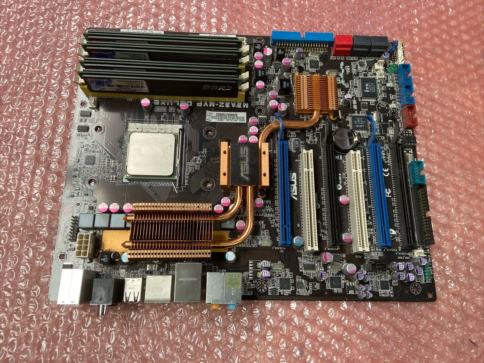 Asus M3A32-MVP deluxe motherboard w/ AMD Phenom 9850 2.5 GHz CPU, 8GB RAM