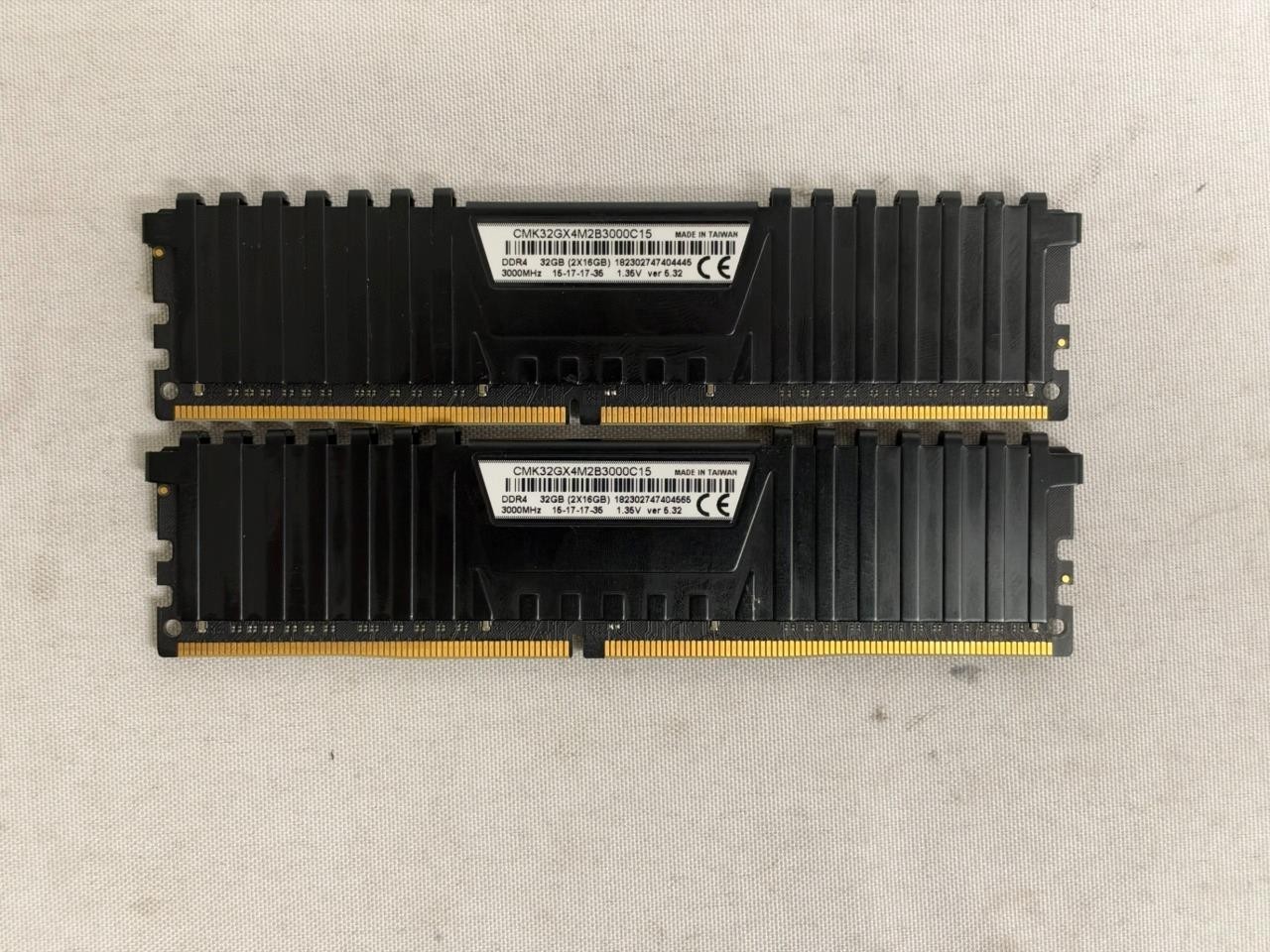 Corsair Vengeance LPX CMK32GX4M2B3000C15 2x16GB 3000MHz DDR4 RAM